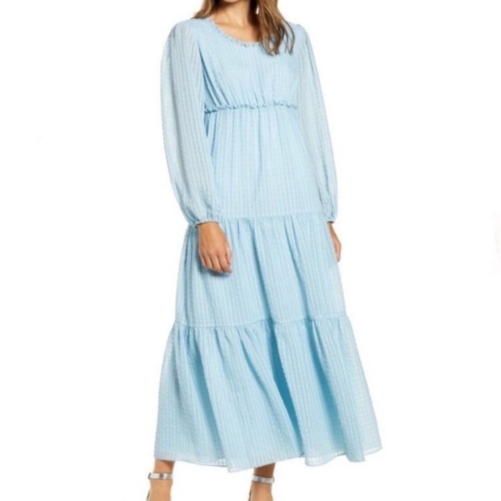 Rachel Parcell Longsleeve Blue Dress - Peter Pan Wendy Dress